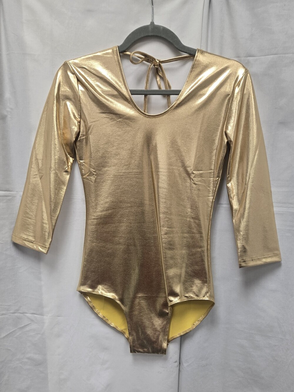 Amscan Metallic Gold Women's Leotard